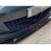  FRONT BUMPER LIP SPLITTER for VW GOLF MK7 GTI GTD GLOSS BLACK  (2013-2016)